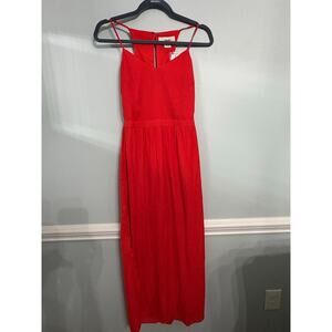 Sans Souci Red Maxi Dress